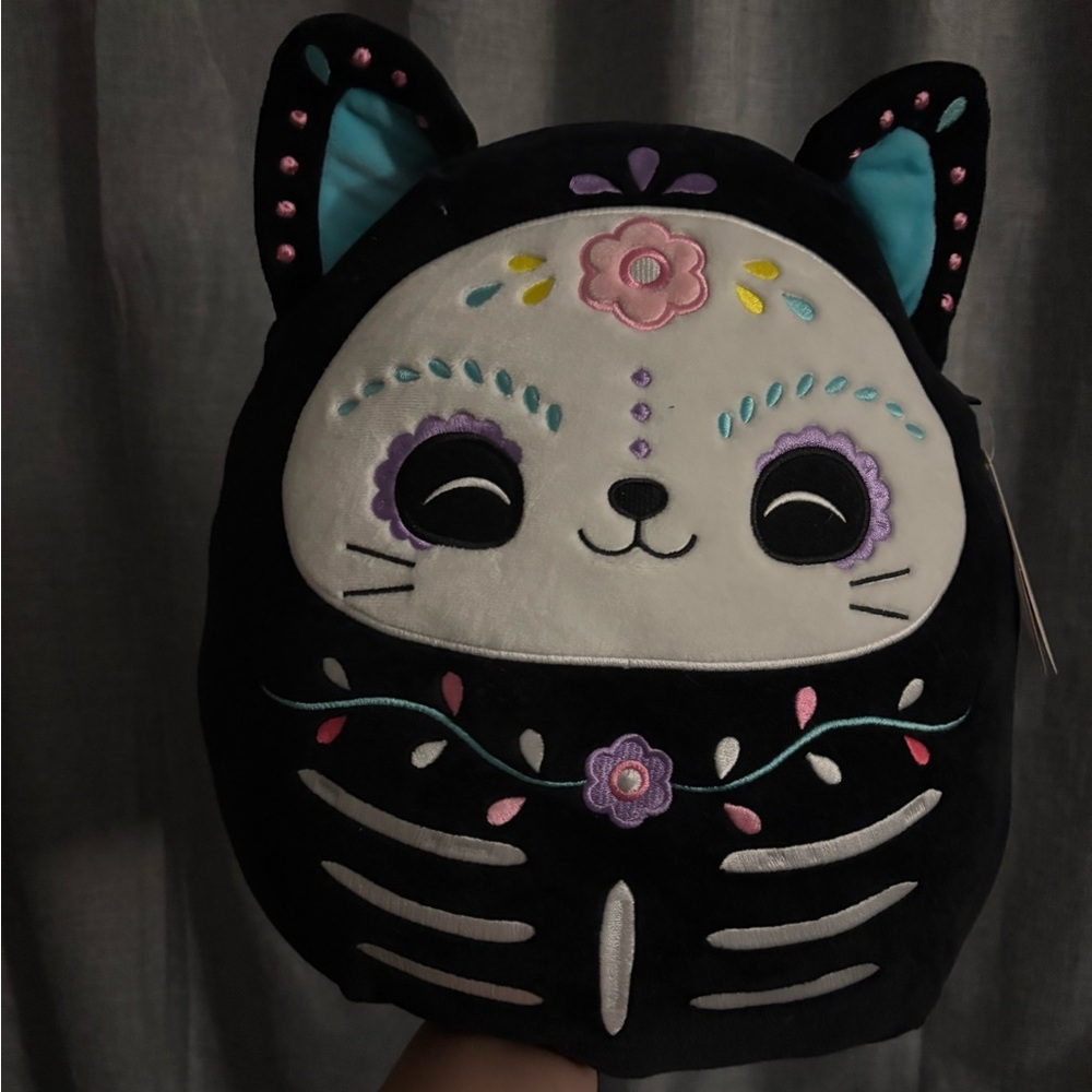 Sugar Skull Cat Squishmallow